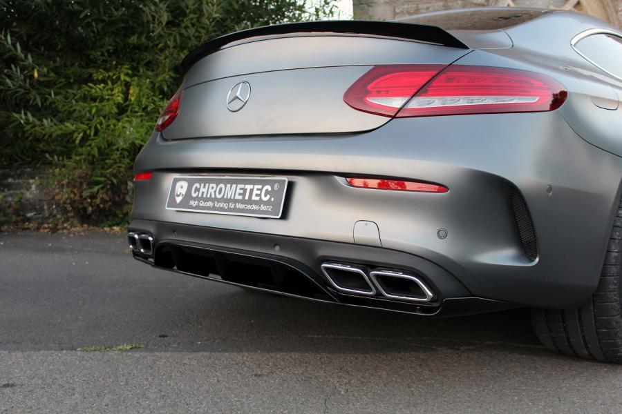 Детали экстерьера Mercedes-AMG C63 S Coupe by CHROMETEC 2017 года  (фото 6 из 13)